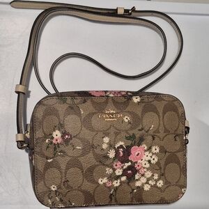 Coach Floral Brown